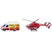 MERCEDES-BENZ AMBULANS HELIKOPTER RATUNKOWY ZESTAW METALOWY SIKU 1748
