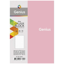 KOŁOZESZYT B5 80K 70g KRATKA COLLEGE - GENIUS