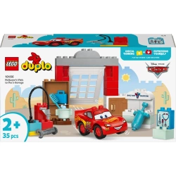 LEGO DUPLO AUTA WIZYTA MCQUEENA W WARSZTACIE WÓJTA ZYGZAK DUŻE KLOCKI 10456
