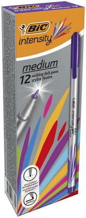CIENKOPIS INTESITY FINE 0.8 BIC FIOLETOWY MEDIUM