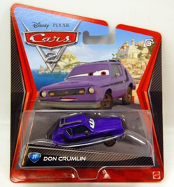 AUTA 2 CARS SAMOCHODZIK DON CRUMLIN - MATTEL