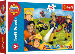PUZZLE GOTOWI POMAGAĆ STRAŻAK SAM 30 - TREFL 18244