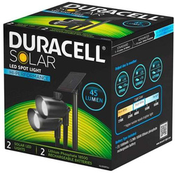2W1 LAMPA SOLARNA WBIJANA METALOWA 45lm - DURACELL