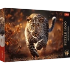PUZZLE 1000 ELEMENTÓW PREMIUM PLUS DZIKI LEOPARD LAMPART 10818 TREFL