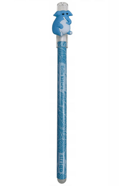 DŁUGOPIS WYMAZYWALNY ŚCIERALNY ANIMALS ZWIERZAKI STRIGO NIEBIESKI - 4 szt.