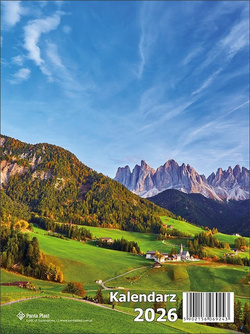 KALENDARZ BIURKOWY NA SPIRALI PIONOWY TYGODNIOWY 2026 ROK PANTA PLAST