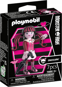 PLAYMOBIL MONSTER HIGH DRACULAURA FIGURKA Z AKCESORIAMI 7 ELEMENTÓW