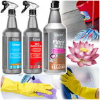 CLINEX FLORAL W3 ACTIVE GLASS PŁYNY UNIWERSALNE 3w1 SZYBY PODŁOGI ŁAZIENKA
