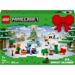 LEGO MINECRAFT KALENDARZ ADWENTOWY 2025 ŚWIĘTA CREEPER FIGURKI KLOCKI 21280