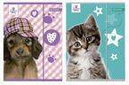TECZKA Z GUMKĄ A4 SWEET PETS PIES KOT - BENIAMIN