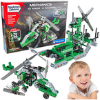 KLOCKI KONSTRUKCYJNE MECHANICS NA WODZIE I W POWIETRZU CLEMENTONI