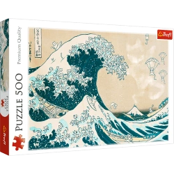 PUZZLE 500 ELEMENTÓW WIELKA KOCIA FALA KOTY UKŁADANKA 37537 TREFL
