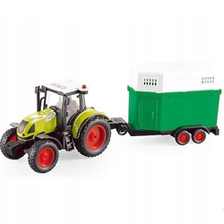 TRAKTOR Z PRZYCZEPĄ KONNĄ INTERAKTYWNY SMILY PLAY