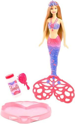 LALKA BARBIE BĄBELKOWA SYRENKA 27 CM - MATTEL