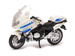 MOTOCYKL ŚCIGACZ MOTOR BIAŁY ŚWIATŁO DŹWIĘK 1:20