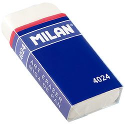 GUMKA DO ŚCIERANIA MAZANIA W KARTONOWEJ OSŁONCE BIAŁA 4024 MILAN - 3 szt.