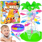 SPADAJĄCE MAŁPKI GRA ZRĘCZNOŚCIOWA RODZINNA FIKAJĄCE KOLOROWE MAŁPY