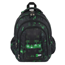 PLECAK SZKOLNY PIÓRNIK WOREK ST.RIGHT 3w1 BP04 DLA GRACZA GREEN GAME