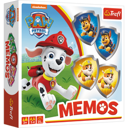 GRA PAMIĘCIOWA MEMOS MEMORY PSI PATROL PAW PATROL 3+ - 01892 TREFL