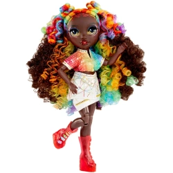 RAINBOW HIGH LALKA MODOWA CREATIVE CRYSTALS TĘCZOWA IRIS AKCESORIA DIY