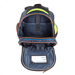 PLECAK SZKOLNY WIELOKOMOROWY LEKKI BAMBINO PREMIUM GAMER GRACZ 22L ODBLASKI