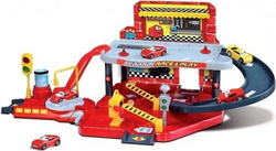 BBURAGO FERRARI KIDS WARSZTAT GARAŻ MYJNIA I AUTKO