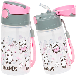 BIDON NA WODĘ BUTELKA DERFORM NIETOKSTYCZNY 330ml UROCZE MISIE PANDY
