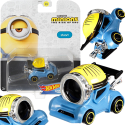 HOT WHEELS SAMOCHODZIK MINIONKI WEJŚCIE GRU STUART