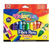 FLAMASTRY GRUBE SPIERALNE JUMBO 12 KOL COLORINO 