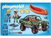 PLAYMOBIL WILD LIFE SAMOCHÓD TERENOWY KAJAK FIGURKI AUTO PICKUP FIGURKI