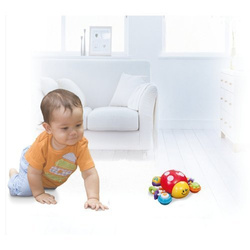 INTERAKTYWNA BIEDRONKA UCIEKAJĄCA DO NAUKI RACZKOWANIA DŹWIĘKI WINFUN