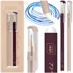 DŁUGOPIS ZMAZYWALNY WYMAZYWALNY SATIN GOLD NIEBIESKI TUSZ 0.5mm 2 szt NUDE