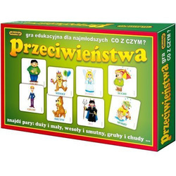 GRA EDUKACYJNA PRZECIWIEŃSTWA CO Z CZYM?  ADAMIGO
