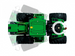  LEGO TECHNIC TRAKTOR ROLNICZY Z PRZYCZEPĄ  JOHN DEERE KLOCKI  42136 