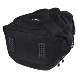 PLECAK SZKOLNY PIÓRNIK WOREK CZARNY ST.RIGHT 3w1 BP-01 ŁAŃCUSZEK PINK K-POP