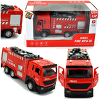 WÓŻ STRAŻACKI STRAŻ POŻARNA CIĘŻARÓWKA METALOWA SYRENY ŚWIATŁA SAMOCHÓD