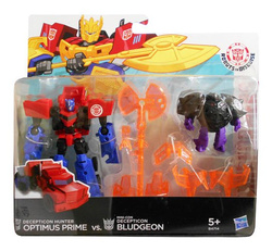 TRANSFORMERS RID OPTIMUS PRIME VS BLUDGEON MINICON