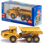 SIKU WYWROTKA VOLVO A40D CIĘŻARÓWKA METALOWA 1:87 POJAZD BUDOWLANY SIKU