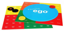GRA PLANSZOWA RODZINNA TOWARZYSKA EGO FAMILY KARTY Z PYTANIAMI TREFL 01431
