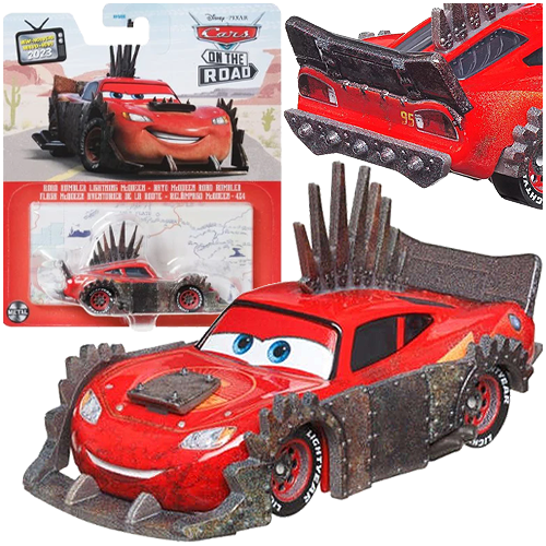 cars様 Mattel Auta Cars Zygzak Radiator McQueen Lakier Metalik