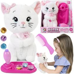 KOTEK PLUSZAK MASKOTKA DO DEKOROWANIA MIAUCZY ZABAWKA KREATYWNA NATALIA