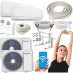 KLIMATYZATOR ŚCIENNY SEVRA J-SMART 3,6 kW ZESTAW DO MONTAŻU 3MB - 2 szt.