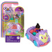 POLLY POCKET LALKA Z POJAZDEM JEŻ SAMOCHODZIK FIGURKA MATTEL