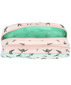 PIÓRNIK SZKOLNY SASZETKA HEAD PASTELOWE OMBRE EFFECT JASKÓŁKI TANIEC