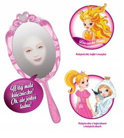 ZACZAROWANE LUSTERKO OPOWIADA BAJKI GRA MELODIE ZADAJE PYTANIA DUMEL