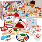 ZESTAW DO ROBIENIA PIZZY PIZZA AKCESORIA PIEC LITTLE TIKES CREATIVE CHEFS