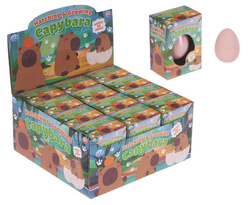 KAPIBARA JAJKO WYKLUWAJĄCE SIĘ FIGURKA NIESPODZIANKA ROSNĄCA W WODZIE JAJO