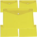 KOPERTA A4 TECZKA KOPERTOWA NA ZATRZASK NAPĘ PP ŻÓŁTA TETIS - 5 szt.