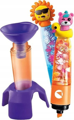 FABRYKA MARKERÓW CRAZY SUMMER ZESTAW KREATYWNY Z AKCESORIAMI CLEMENTONI