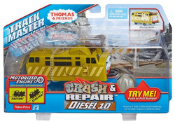 LOKOMOTYWA TOMEK CRASH REPAIR FISHER PRICE DIESEL